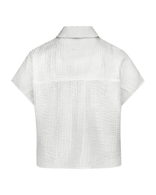Zero White Bluse