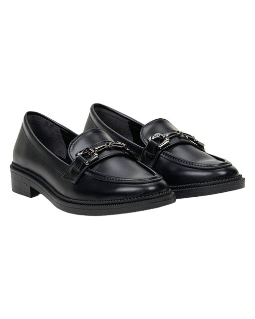 Desa Black Mokassin Slipper