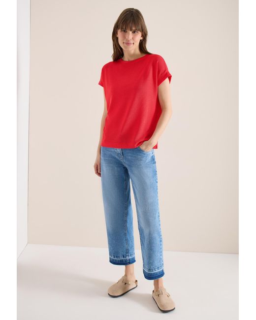 Cecil Red Pullover