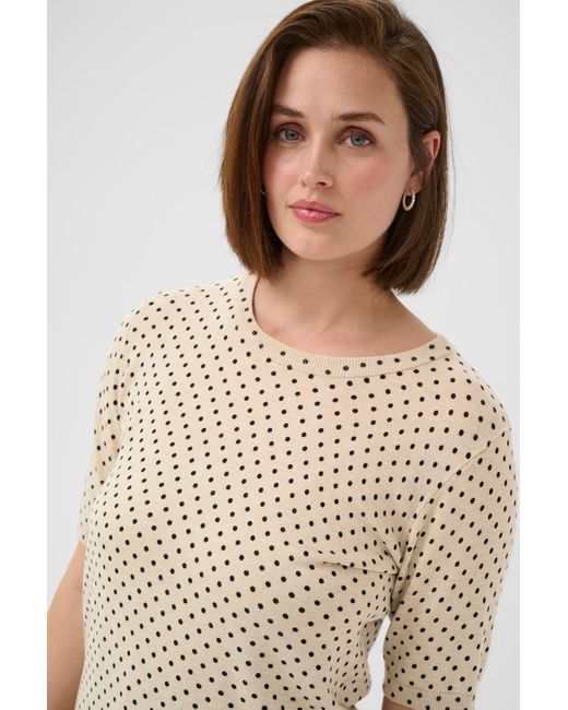 Kaffe White Pullover Kaliz