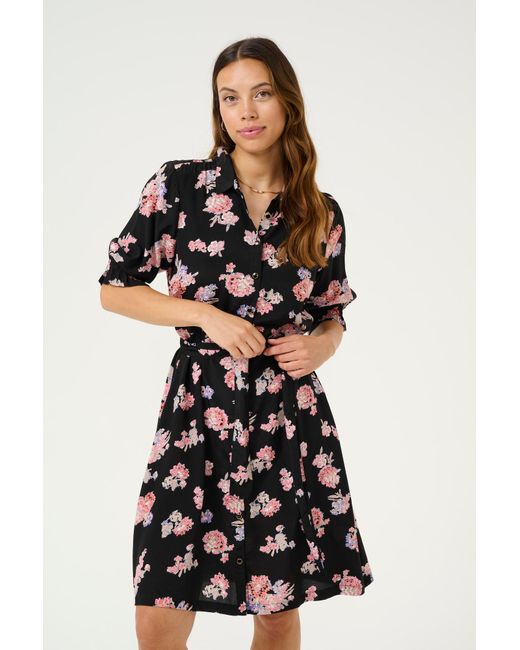 Kaffe Black Kleid 'Velana