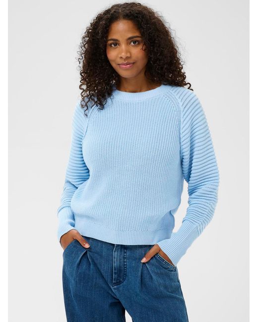 Kaffe Blue Pullover Kamone