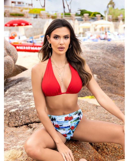 Lady Etna Red Badeanzug Olivia-26/W 721