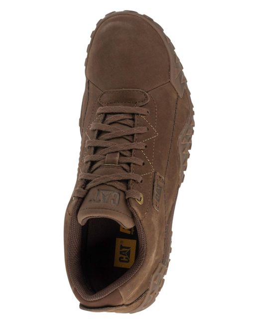 Caterpillar Sneaker Low Gridlock in Brown für Herren