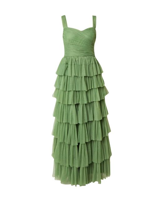 LACE & BEADS Green Kleid 'ophelia'