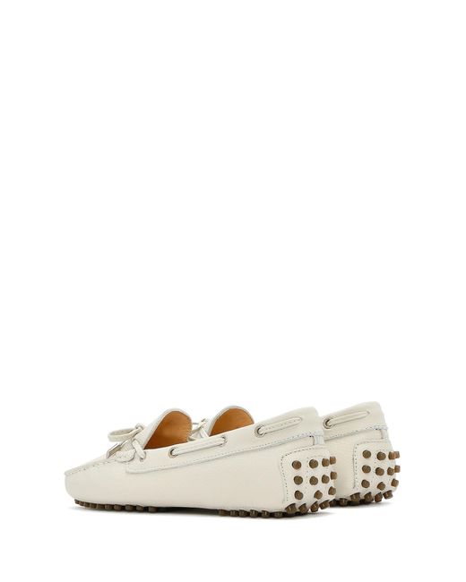 Derimod White Loafers