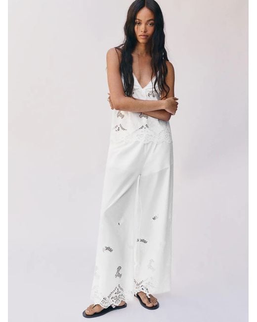 Pull&Bear White Jeans