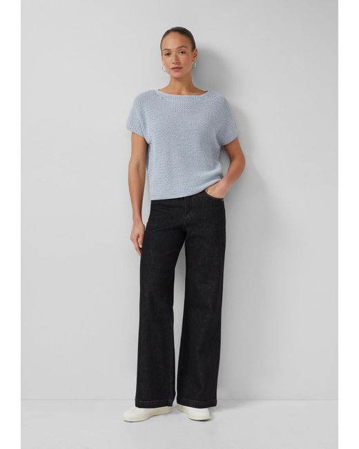 S.oliver Blue Strickpullunder