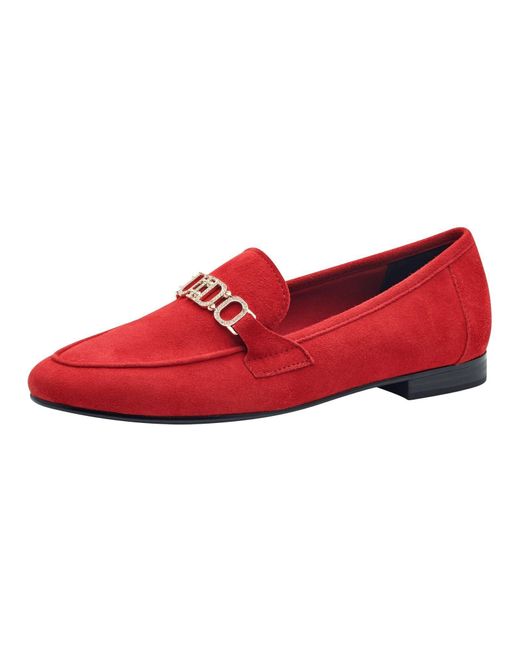 Marco Tozzi Red Slipper
