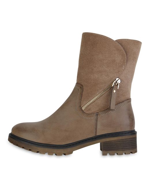 VAN HILL Brown Stiefelette 'Amara'