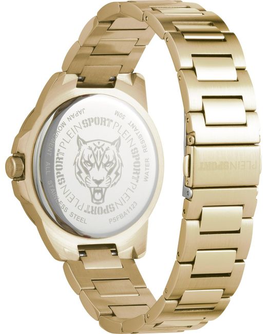 Philipp Plein Analoguhr Touchdown in Metallic für Herren