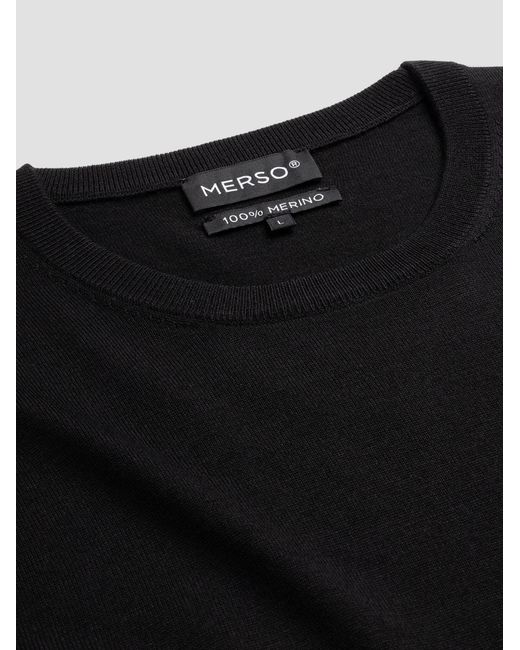 merso Pullover in Black für Herren