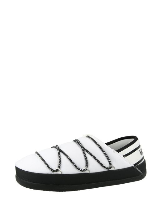 Moon Boot White Slipper