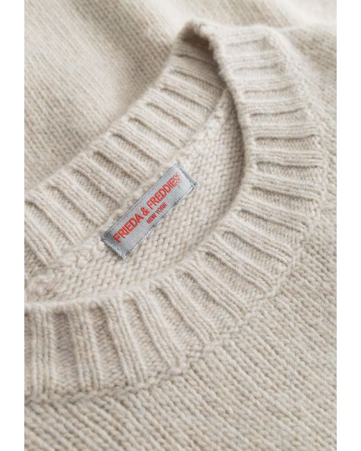 Frieda & Freddies White Pullover