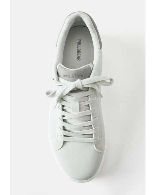 Pull&Bear Sneaker in White für Herren