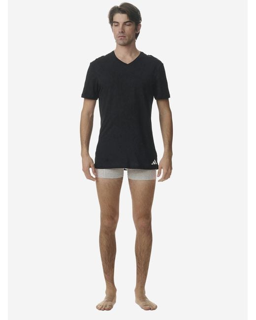 Adidas T-Shirt Active Core Cotton in Black für Herren