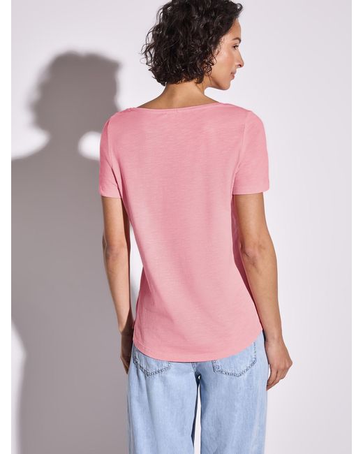 Street One Pink T-Shirt 'Gerda'