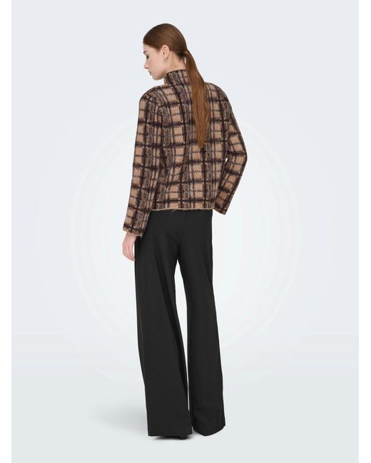 ONLY Brown Pullover Onllouise