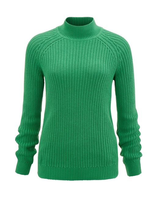 Laura Scott Green Pullover
