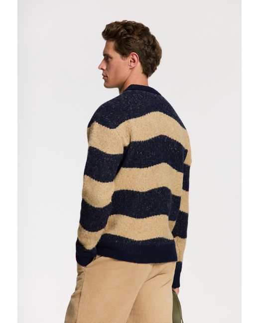 Shiwi Pullover Wave in Blue für Herren