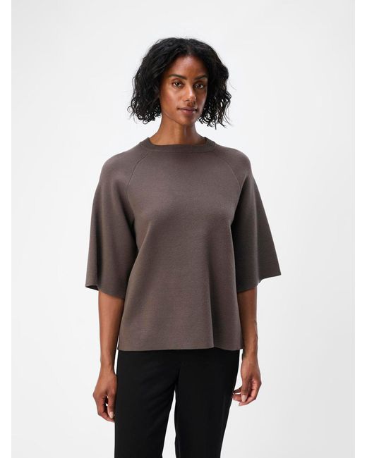Object Brown Pullover Objreynard