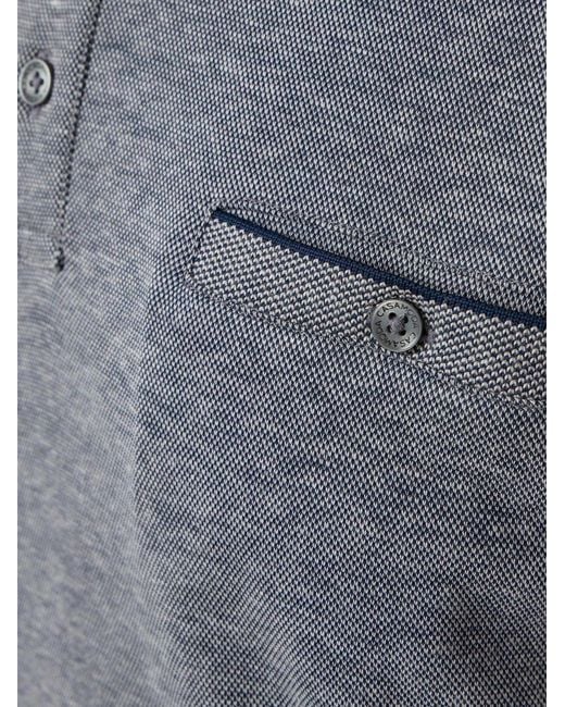 CASA MODA Shirt Basic in Gray für Herren