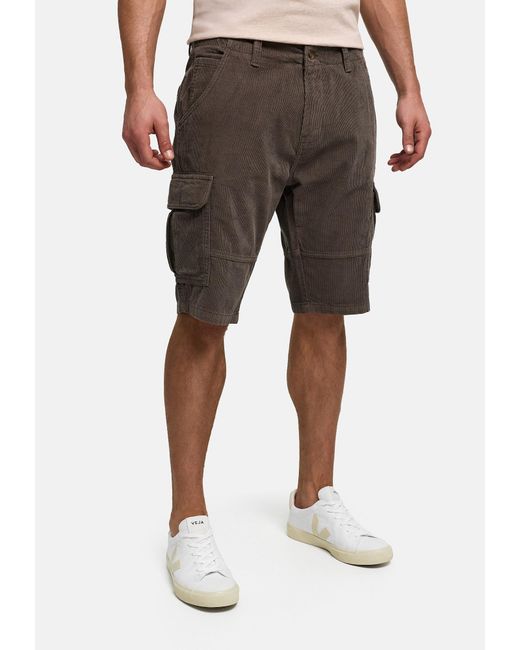 INDICODE Cargoshorts Monroe in Gray für Herren