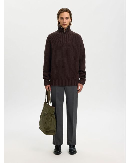SELECTED Pullover in Brown für Herren