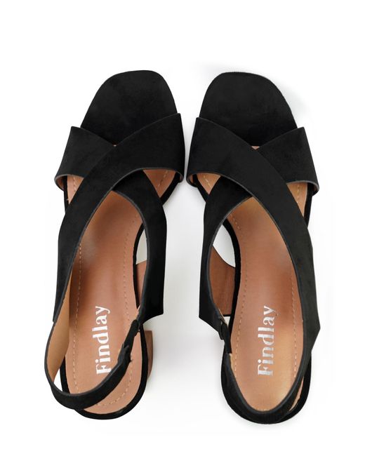 Findlay Black Sandale Cala