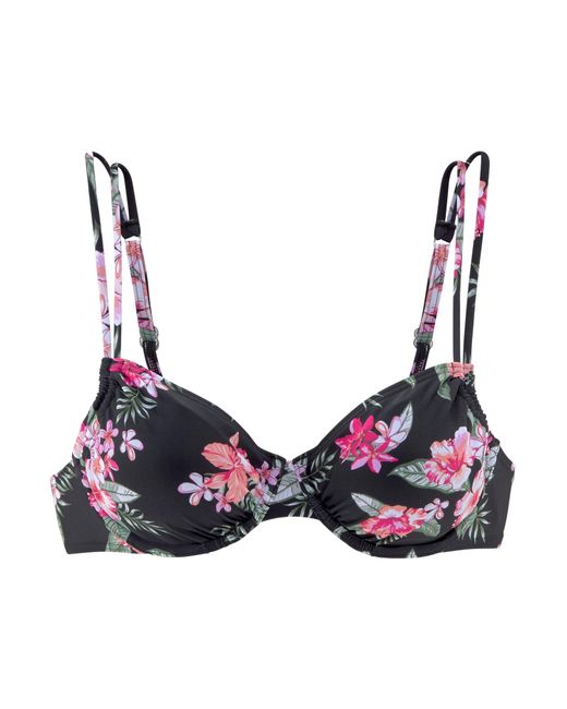 Lascana Brown Bikinitop
