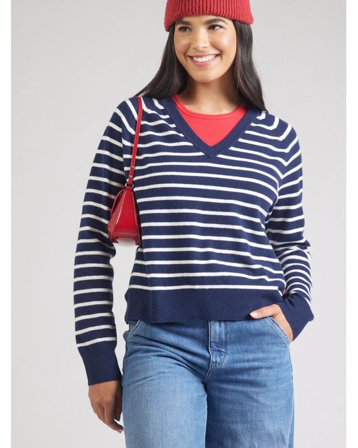 Levi's Blue Levis Supersoft V-Neck Pullover Sweater