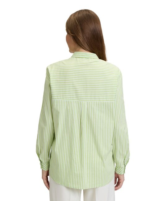 Betty Barclay Green Hemdbluse Mit Kragen