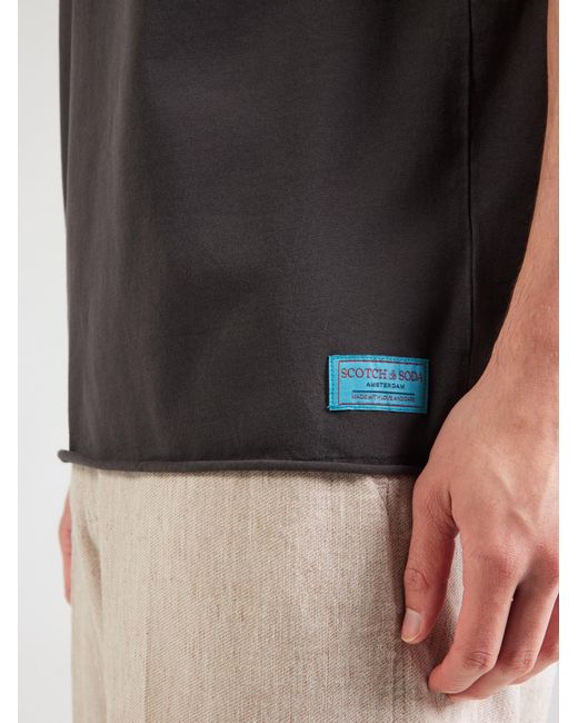 Scotch & Soda T-Shirt Seasonal Core in Blue für Herren