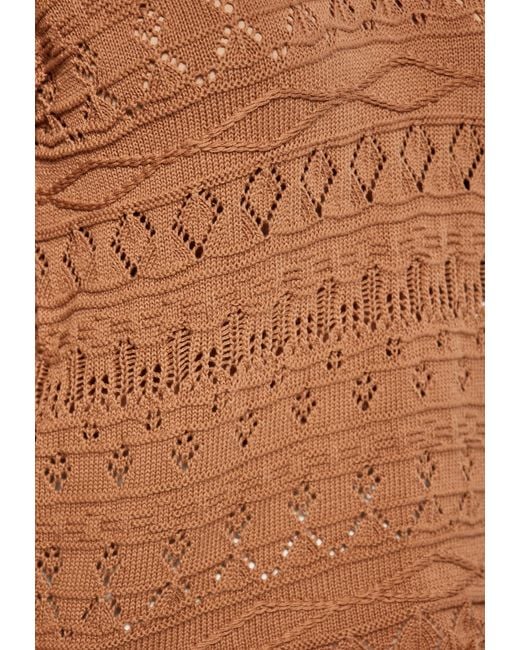 SIDONA Brown Pullover