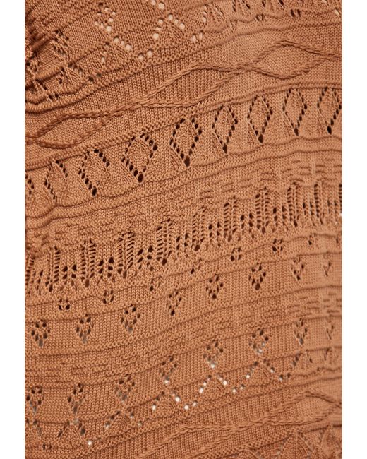 Usha Brown Pullover
