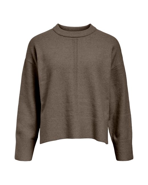 Object Brown Pullover Objjuno