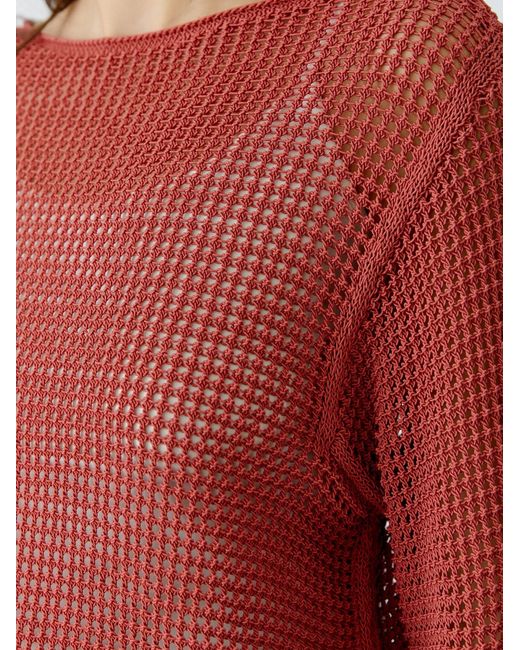 Ouí Red Pullover