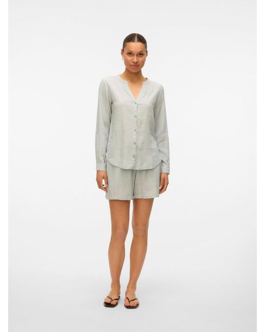 Vero Moda Blue Bluse 'Vmlinn'