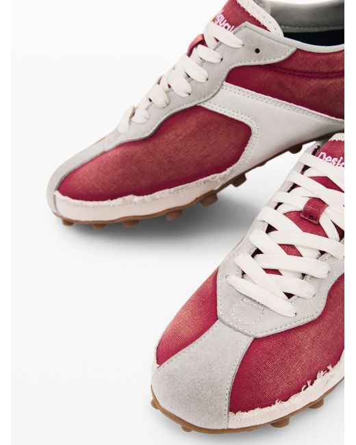 Desigual Pink Sneaker