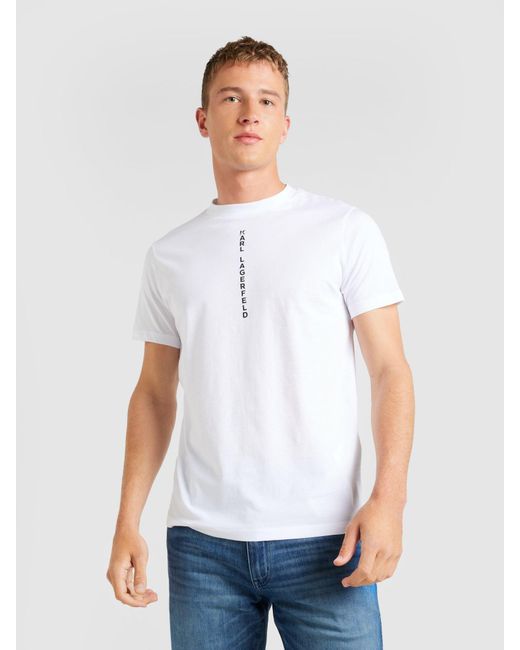 Karl Lagerfeld T-shirt in White für Herren