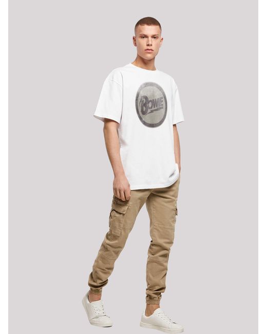 F4NT4STIC Shirt Rock Music Band in Gray für Herren