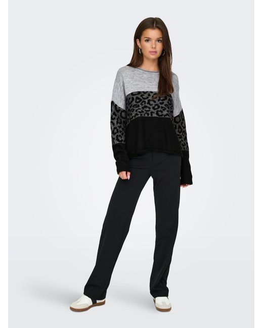 ONLY Gray Pullover Onljade