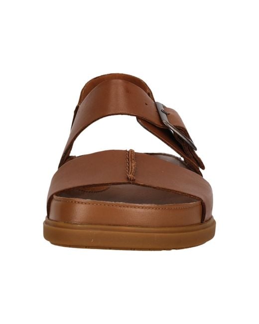 Clarks Sandale Torford Strap in Brown für Herren