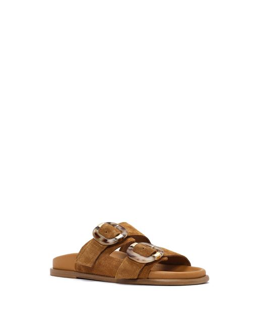 Derimod Brown Pantolette