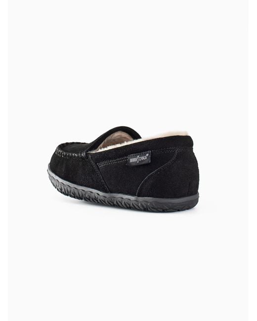 Minnetonka Black Mokassin Tempe
