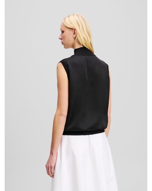 Karl Lagerfeld Black Top