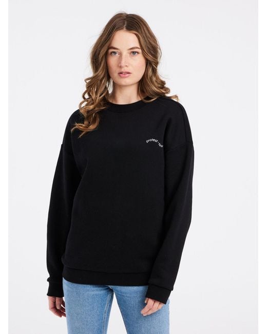 Protest Black Pullover Prtdonya