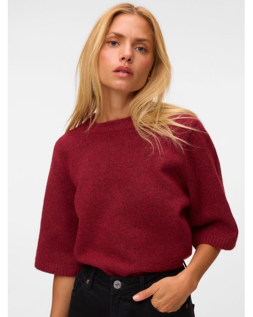 Vero Moda Red Pullover Vmboom