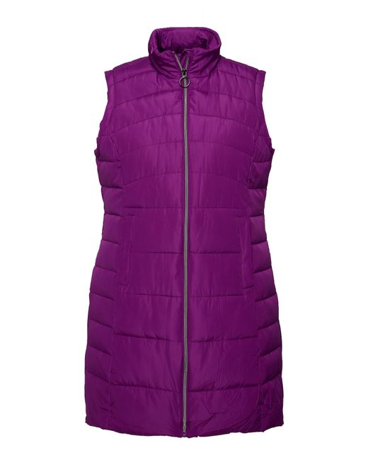 Ulla Popken Purple Weste
