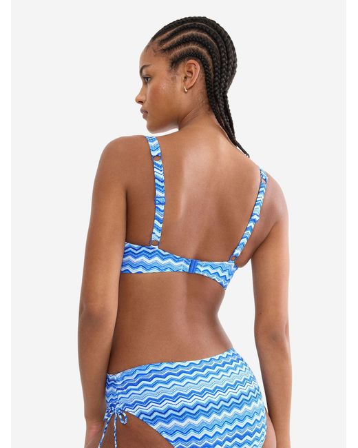 Triumph Blue Bügel-Bikini-Top Label Mix & Match Summer